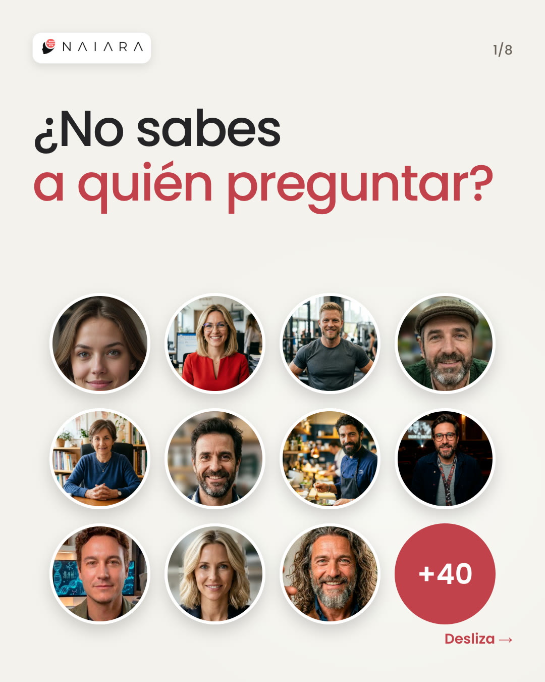 NAIARA creative: Don’t know who to ask?